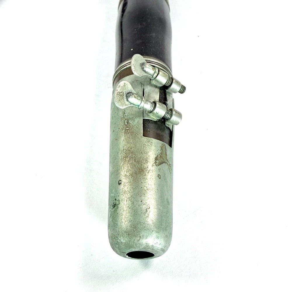 Vintage Amati Kraslice Wood Clarinet Czechoslovakia Nickel Keys Untested - Picture 4 of 14